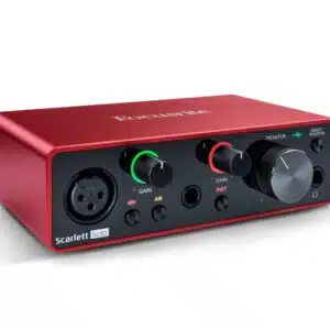 Interface Focusrite Scarlett Solo 3ra generación