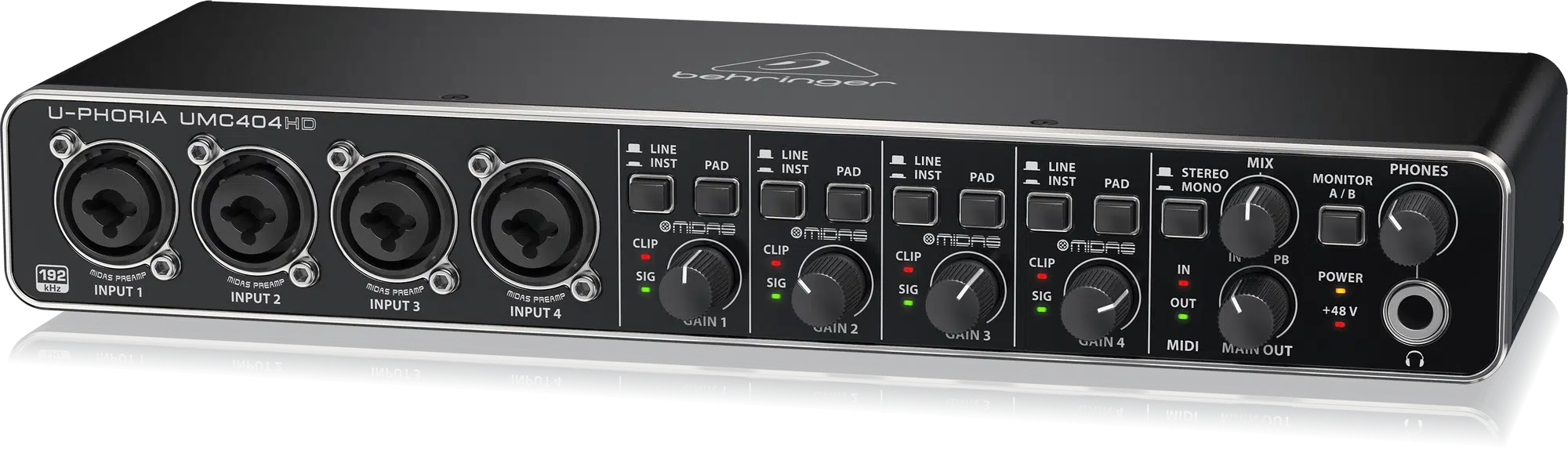 Interface Behringer UMC404HD
