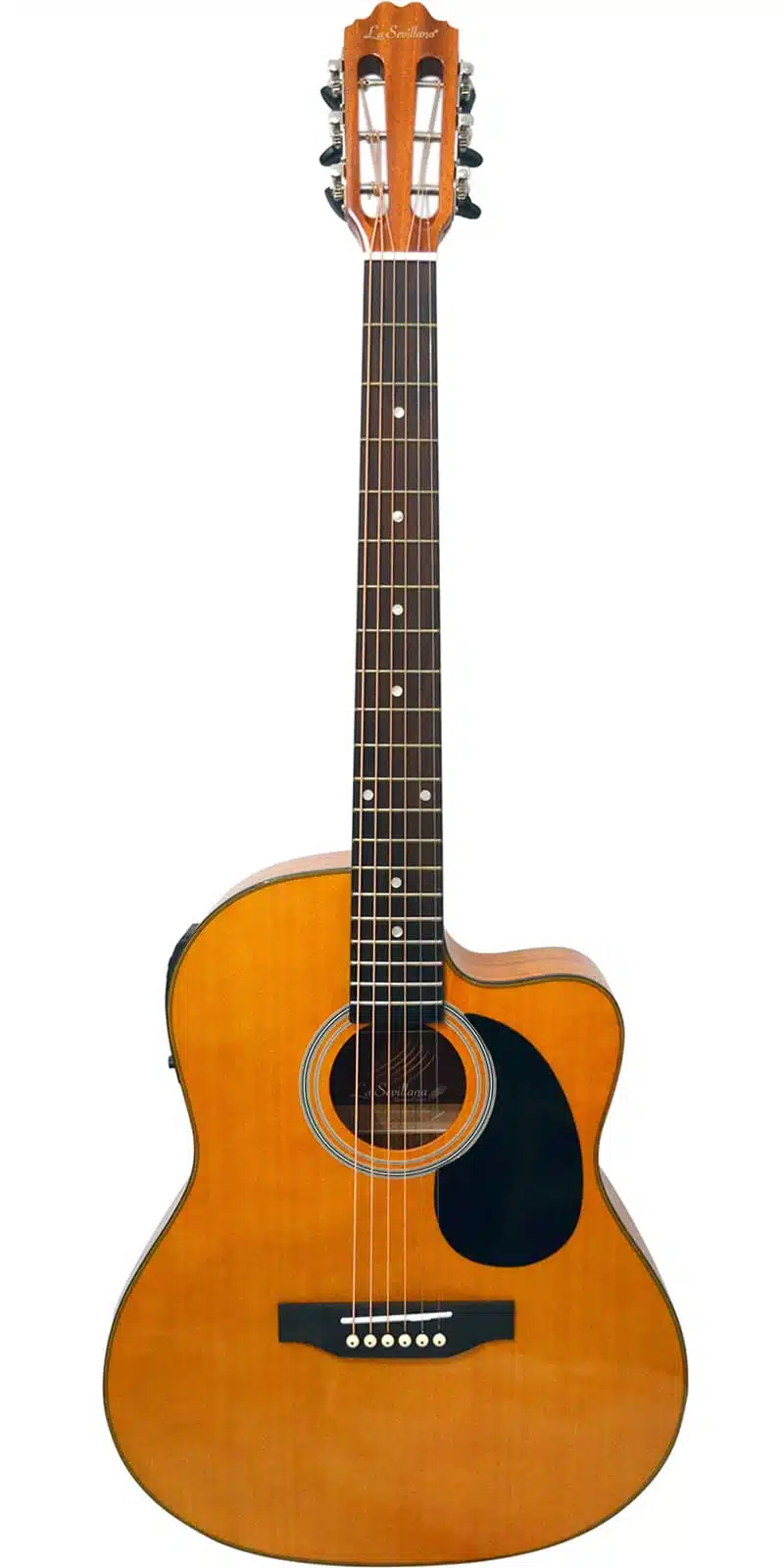 GUITARRA LA SEVILLANA E/AC UO-4CEQ STEEL