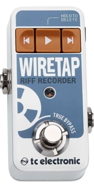 PEDAL T.C. P/GUITARRA WIRETAP RIFF RECOR