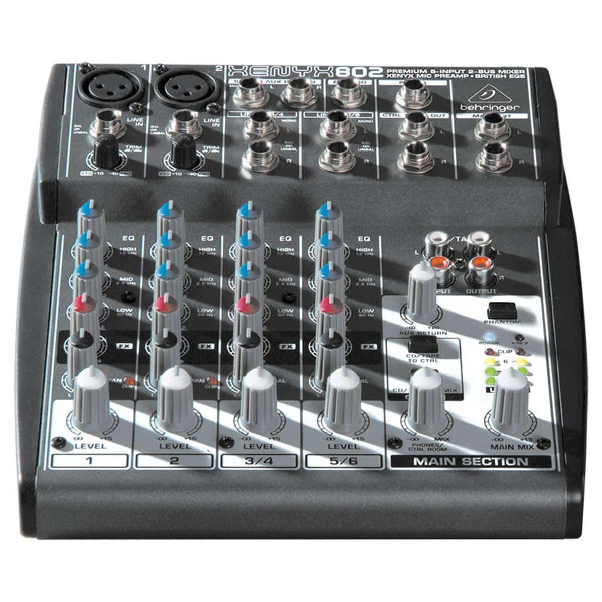 MEZCLADORA BEHRINGER MOD. 802
