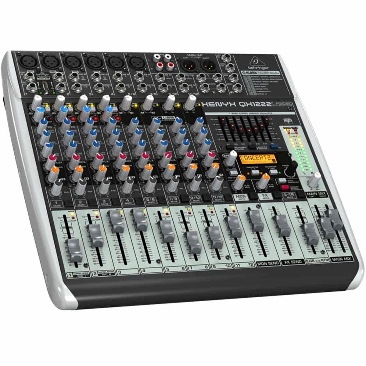 MEZCLADORA BEHRINGER MOD. QX1222USB