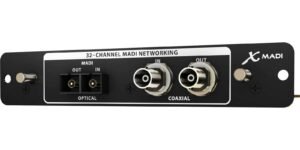 TARJETA BEHRINGER   MOD. X-MADI
