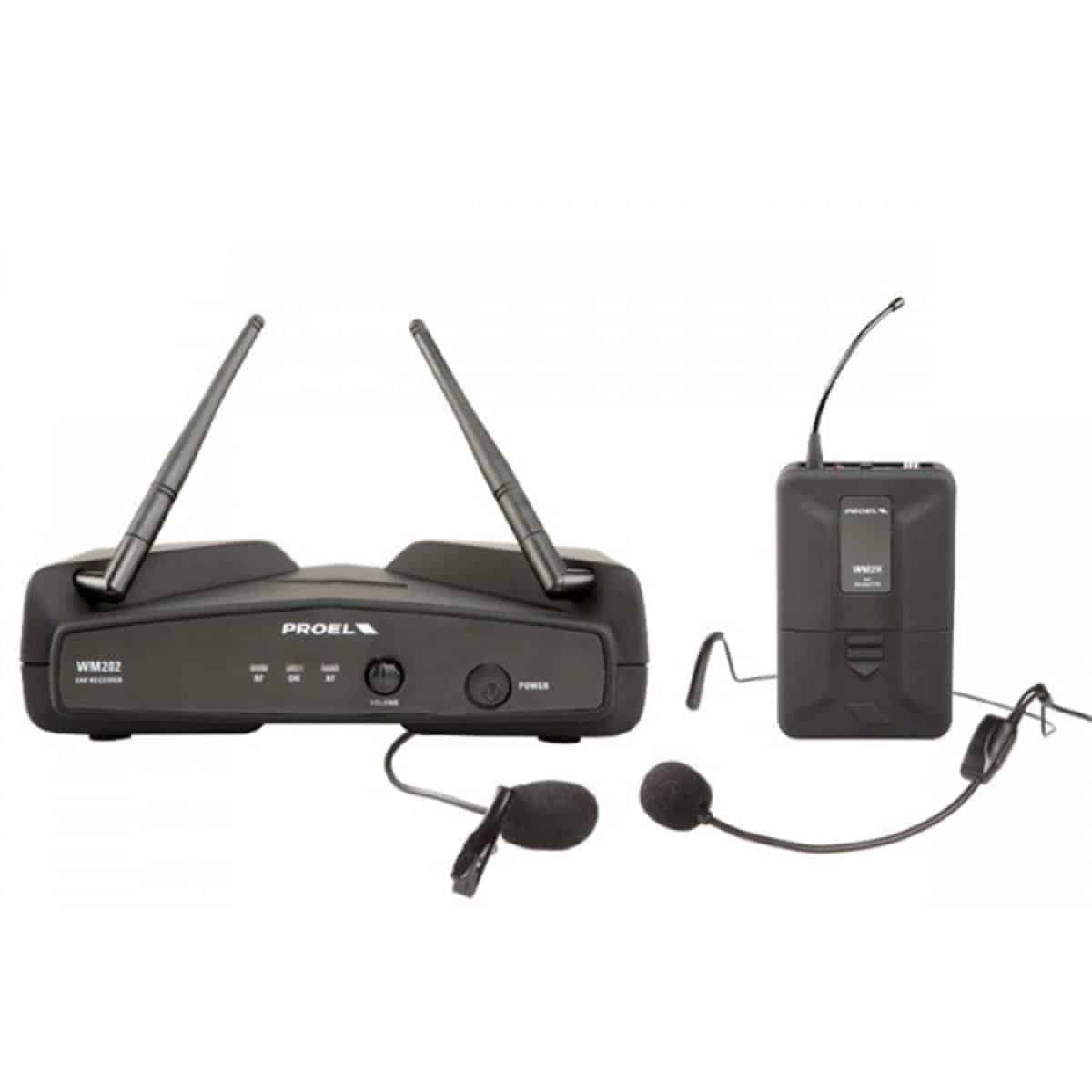 MICROFONO PROEL INALAMBRICO  WM202H