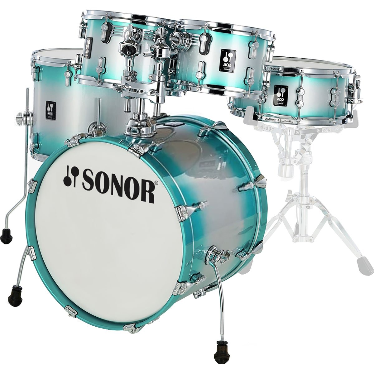 BATERIA SONOR S/STANDS AQ2 STUDIO SET
