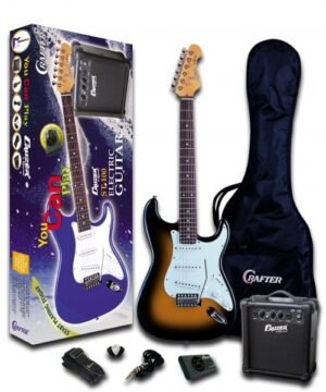 GUITARRA CRUZER  ELECTRICA ST-100 PACK