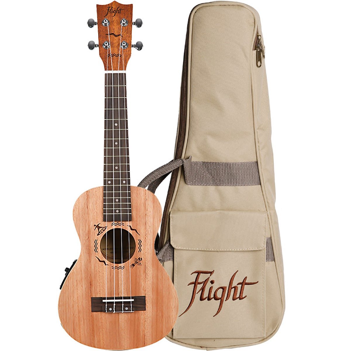 UKELELE FLIGHT E/ACUST DUC523 EQ MAH/MAH