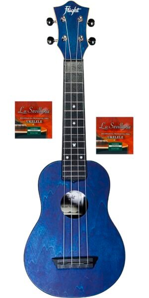 UKELELE FLIGHT TUS35BL 2 SETS ELS-UKS