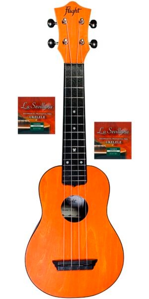 UKELELE FLIGHT TUS35OR 2 SETS ELS-UKS