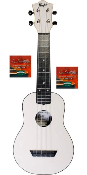 UKELELE FLIGHT TUS35WH 2 SETS ELS-UKS