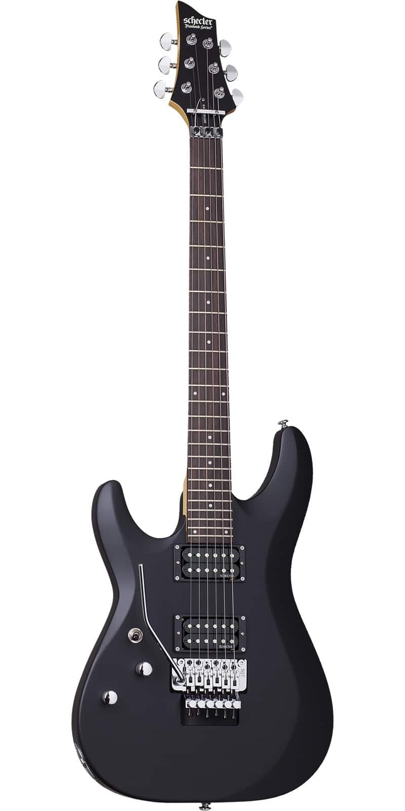 GUITARRA SCHECTER ELECT C-6 FR DLX ZURDA