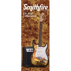 GUITARRA SMITHFIRE ELEC. ES215 LETHAL PK