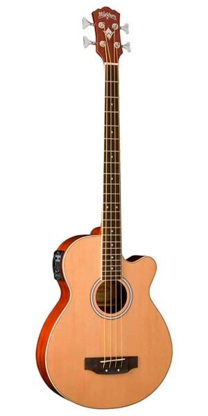 BAJO WASHBURN E/ACUSTICO MOD.AB5K  C/FUNDA