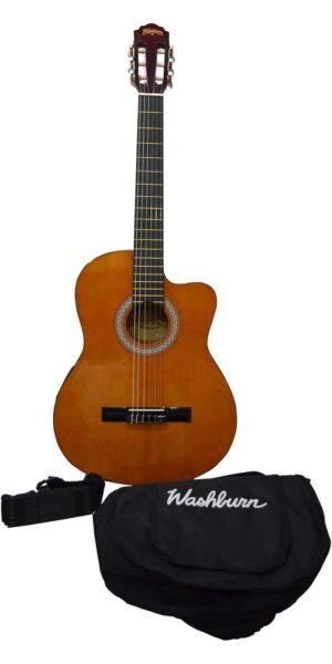 GUITARRA WASHBURN E/ACUSTICA WC90CEPAK