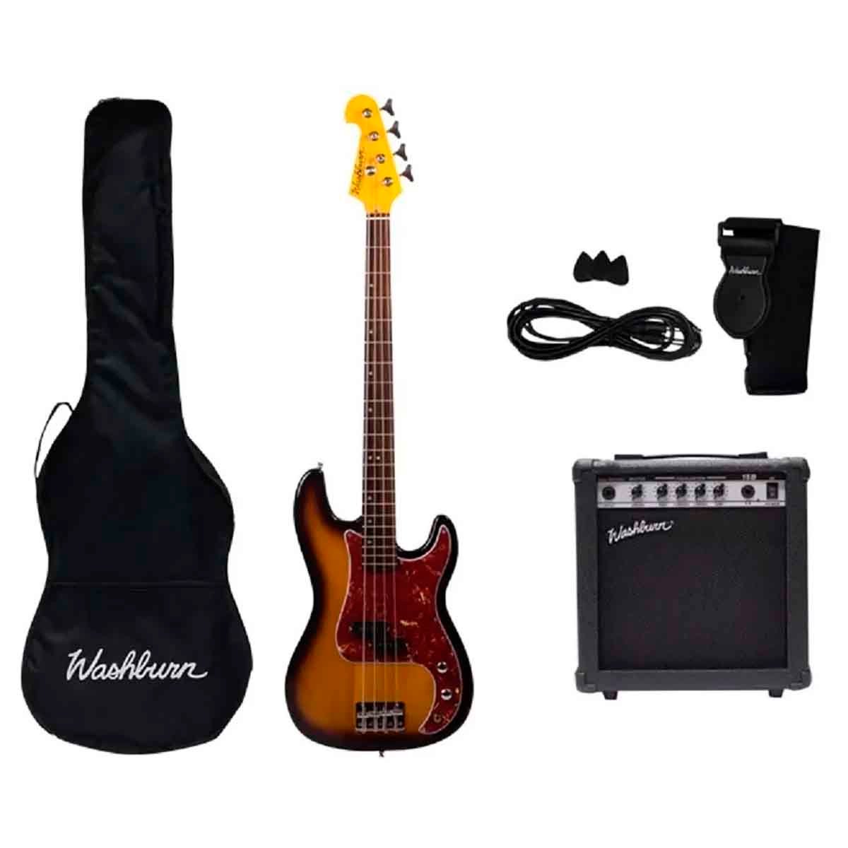 BAJO WASHBURN ELECTRICO WSB500PACK