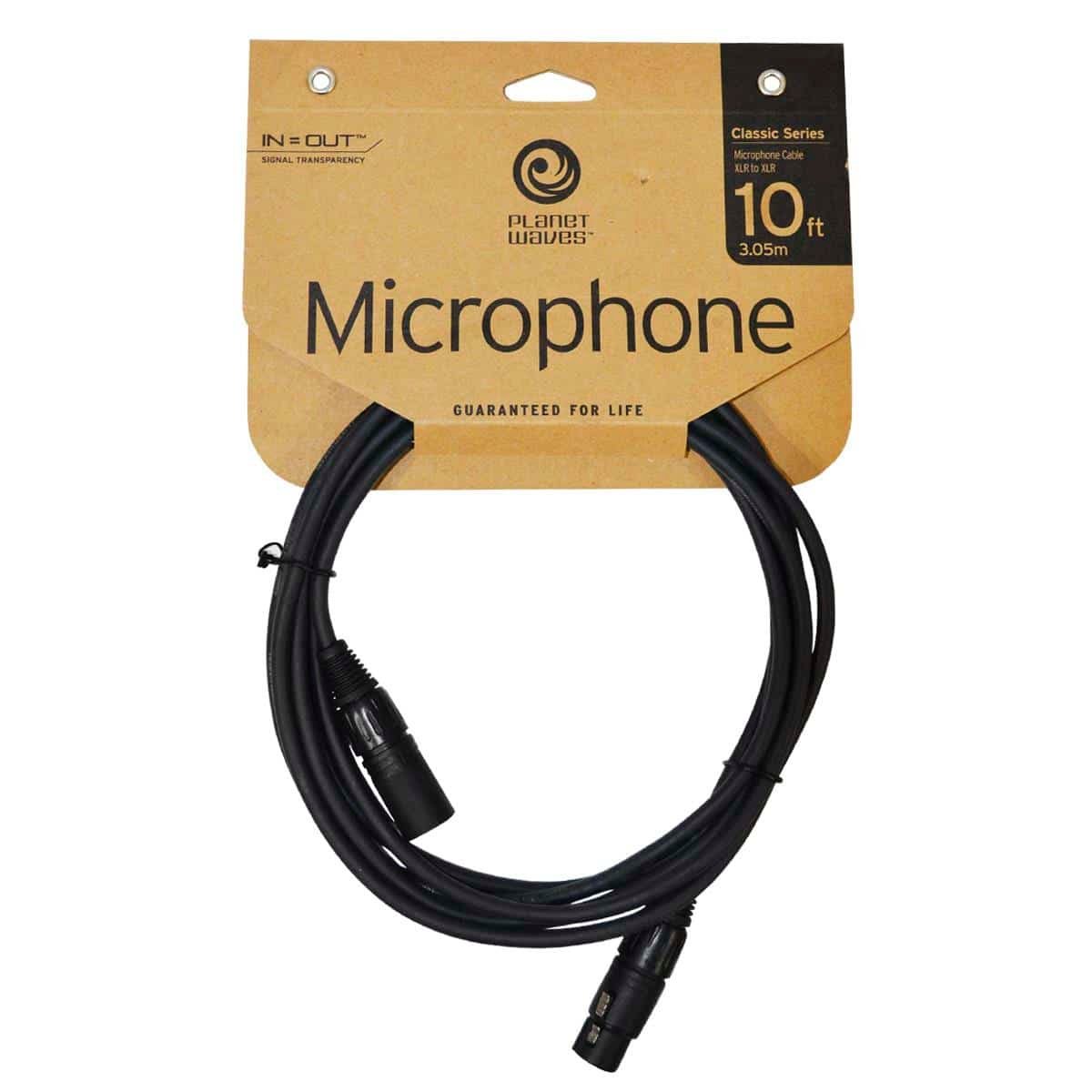 CABLE PLANET WAVE P/MICROFONO PW-CMIC-10