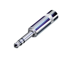 Conector Plug 6.3mm estéreo REAN NYS228