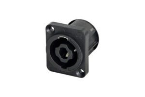 Conector Hembra para chasis Speakon 4 puntas REAN RLS4MPZ
