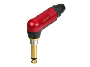 Conector Plug Neutrik angulado NP2RX-AU-SILENT
