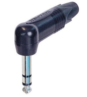 Conector plug angulado estereofónico Neutrik NP3RX-BAG