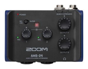 Interface de audio zoom AMS-24