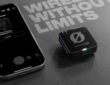 Nueva opción de conexión Bluetooth para Rode Wireless pro y Wireless GO 3