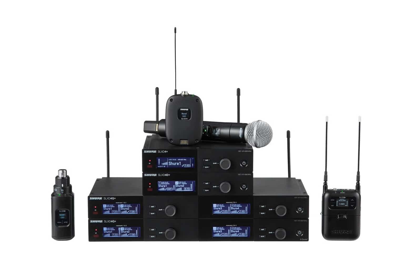 Shure SLX-D+: El Sistema Inalámbrico que Eleva el Estándar del Audio Profesional