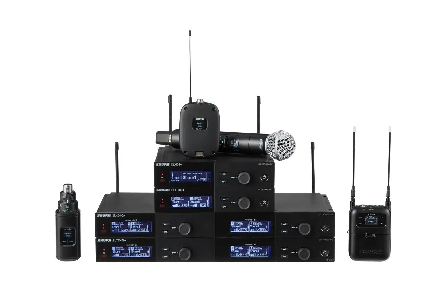 Shure SLX-D+: El Sistema Inalámbrico que Eleva el Estándar del Audio Profesional
