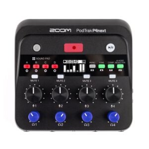 Grabadora ZOOM para podcast Podtrak P4next