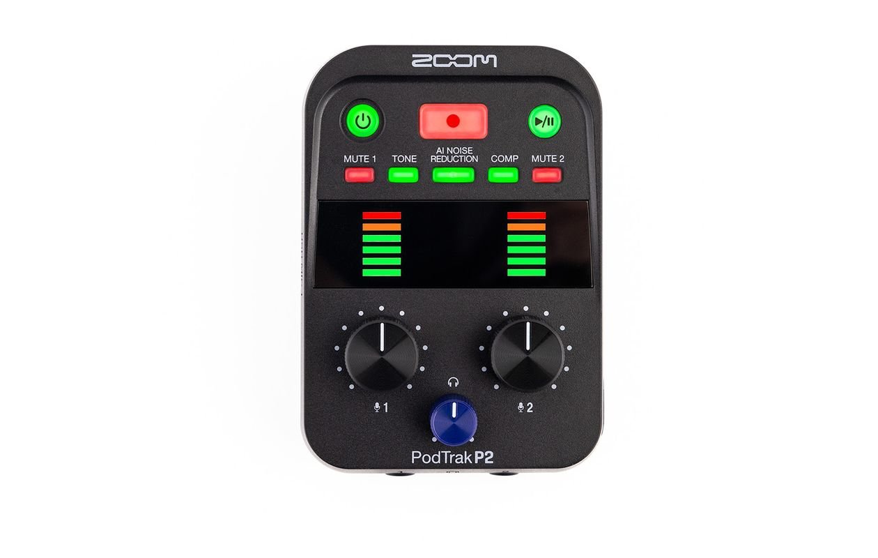 Mezcladora y Grabadora Zoom PODTRAK P2